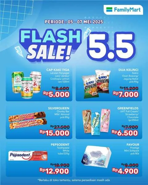 Promo FamiCafe 5.5 Flash Sale
