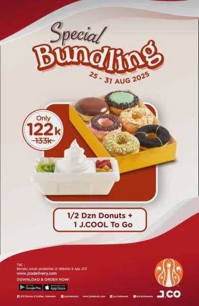 Promo JCO Special Bundling 25-29 Agustus 2025 Hemat