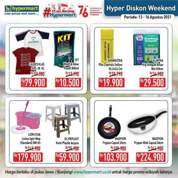 Katalog Promo JSM Hypermart 13-16 Agustus 2021