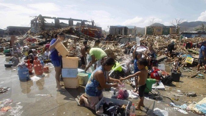 Bantuan Indonesia untuk korban topan Haiyan tiba