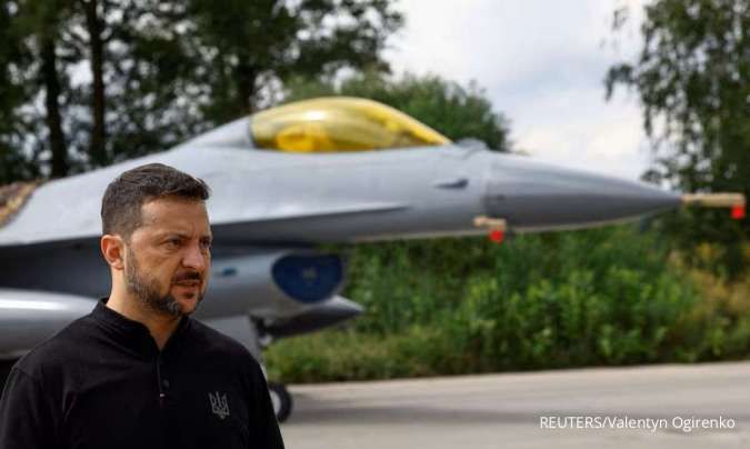 Ukraina Siap Kerahkan Jet Tempur F-16 Melawan Rusia