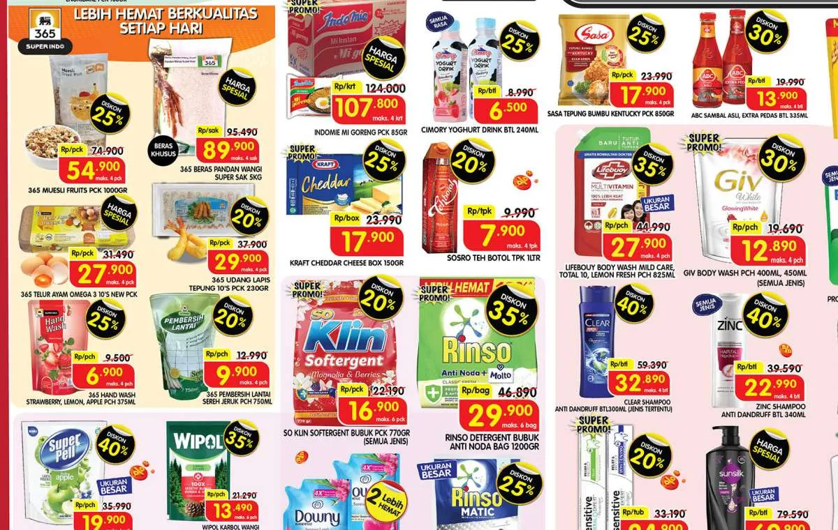 Promo JSM Superindo Sampai 29 September 2024, Indomie Harga Spesial Berakhir Hari Ini