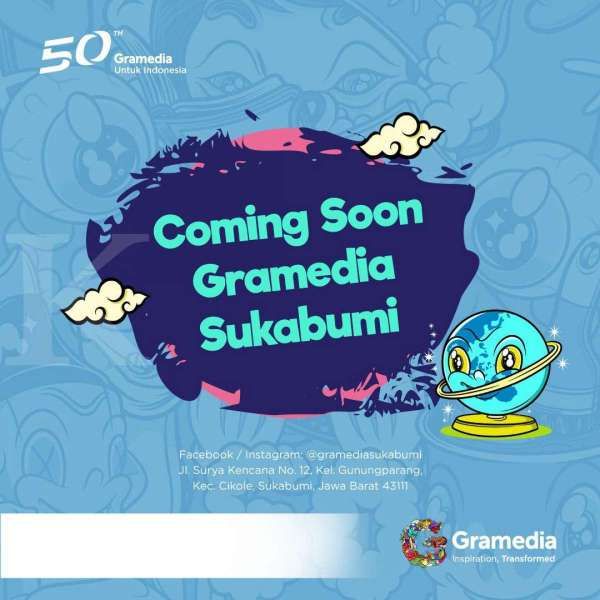 Gerai Gramedia ke-122 Hadir di Sukabumi
