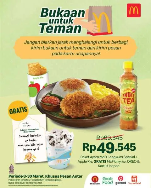 Promo McD Paket Berbagi