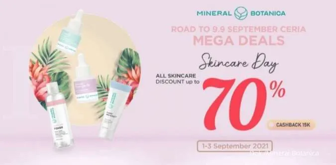 Promo Skincare Day Mineral Botanica