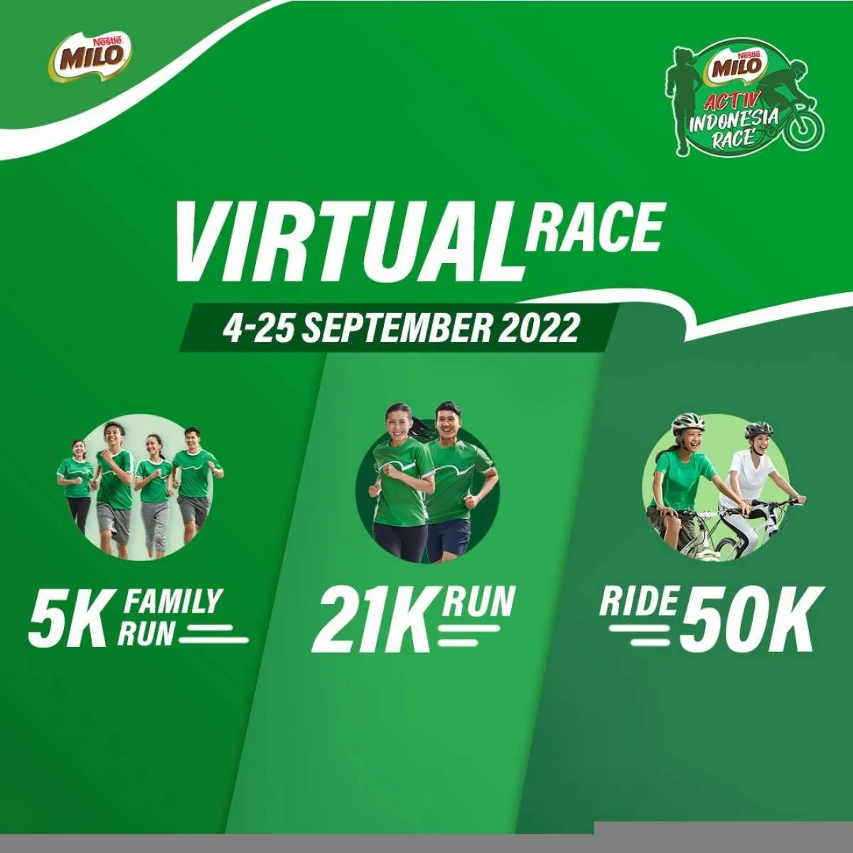Nestle MILO Hadirkan MILO ACTIV Indonesia Race, Wujudkan Masyarakat Indonesia Sehat 