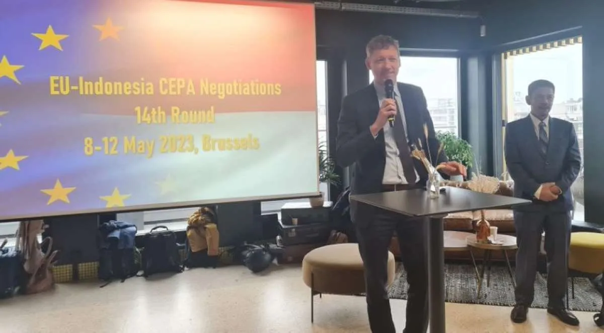 Indonesia dan Uni Eropa Tuntaskan Putaran ke-14 Perundingan I-EU CEPA