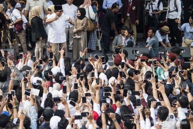 Prabowo: Elite di Jakarta hatinya sudah beku!