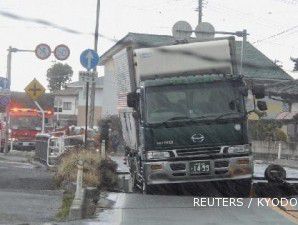 Desa Fudai di Jepang, tetap kokoh setelah terhantam tsunami setinggi 20 meter 