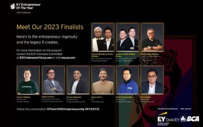Inilah Finalis Program EY Entrepreneur of The Year 2023 Indonesia 