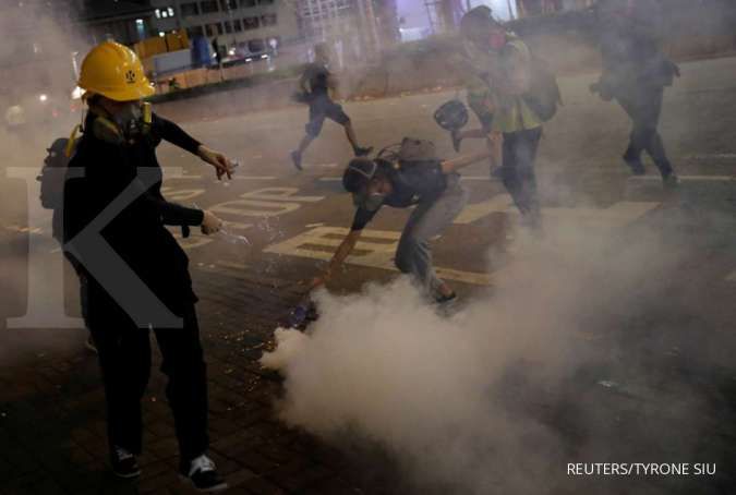 Ini gambaran seberapa besar aksi demonstrasi memukul ekonomi Hong Kong 