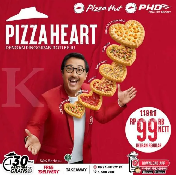 Promo Pizza Hut - Pizza Heart