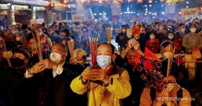 Sambut Tahun Baru Imlek di China, Orang Tionghoa Berdoa untuk Keselamatan