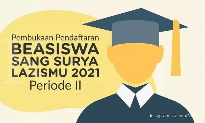 Lazismu buka pendaftaran beasiswa untuk mahasiswa D3, S, dan S2, ini syaratnya