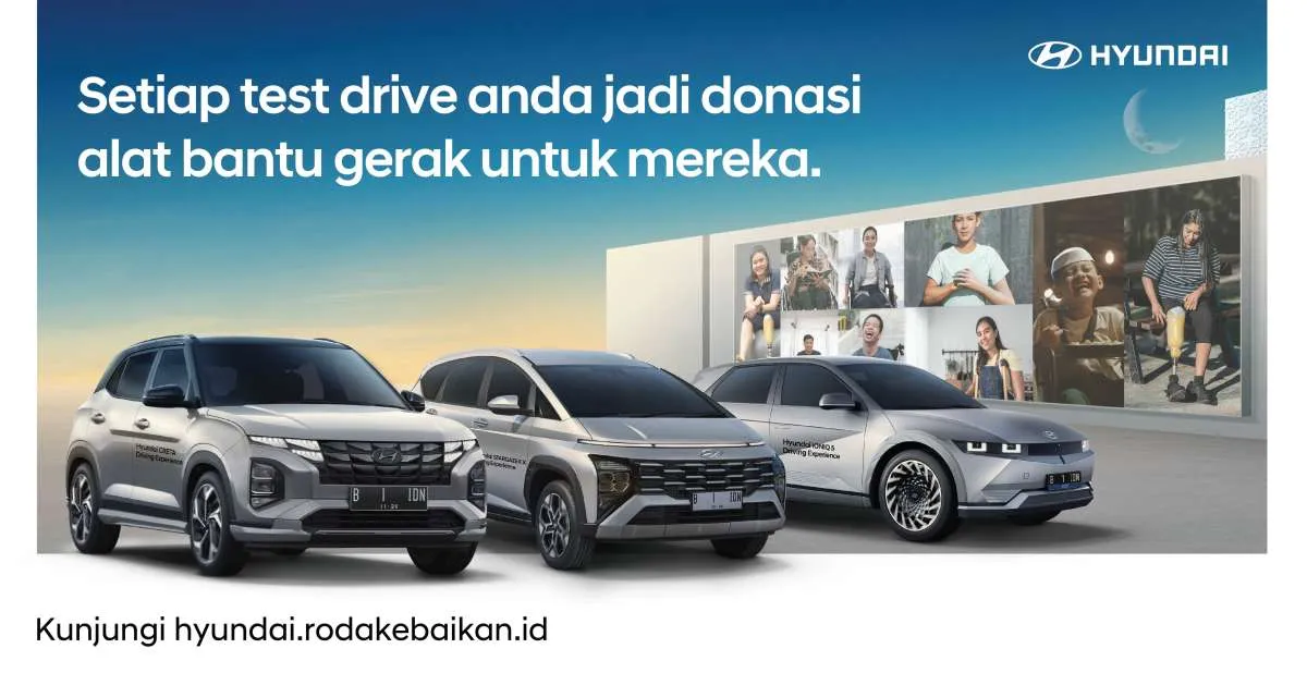 Program RodaKebaikan,Hyundai Gandeng Grab&BenihBaik guna Bantu Penyandang Disabilitas
