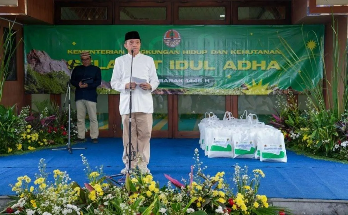 Sekjen KLHK, Bambang Hendroyono: Ibadah Kurban Jadi Momen Saling Menguatkan Sesama