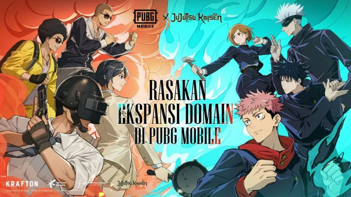 Kolaborasi PUBG Mobile X Jujutsu Kaisen Sudah Dimulai! Konten Apa Saja yang Baru?