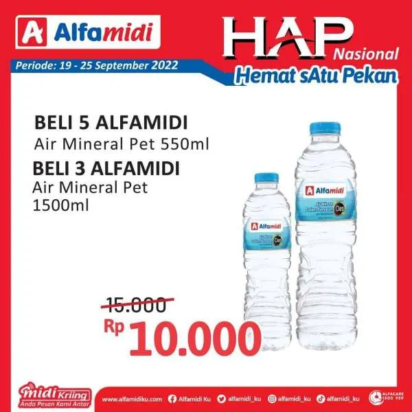 Promo Alfamidi Hemat Satu Pekan Periode 19-25 September 2022