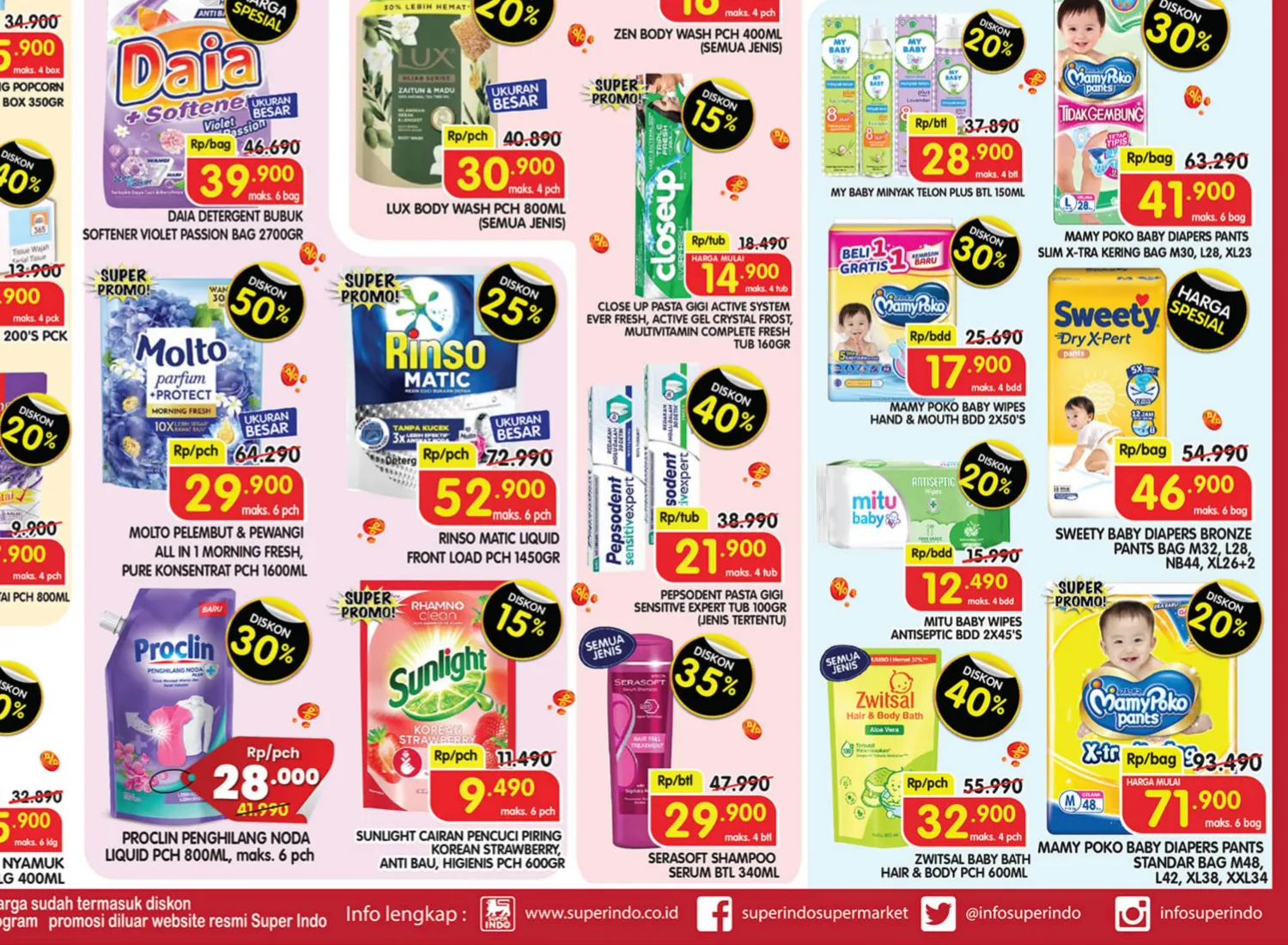 Promo Superindo Weekday Periode 1-2 Oktober 2025