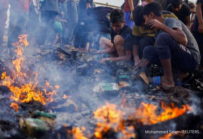 Militer Israel Kembali Menyerang Rafah, 45 Orang Tewas dalam Kobaran Api
