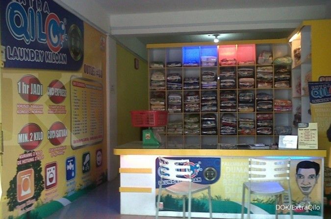 Menggiling laba dari bisnis jasa binatu