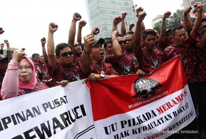 Pilkada akan digelar langsung dan serentak