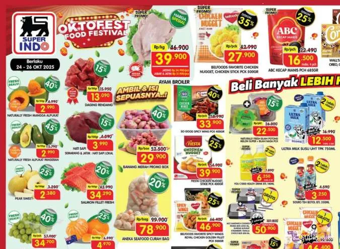 Katalog Promo JSM Superindo Diskon hingga 45% Periode 24-26 Oktober 2025