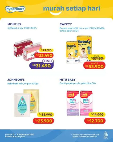 Promo JSM Hypermart Hyper Diskon Weekend Periode 12-15 September 2025
