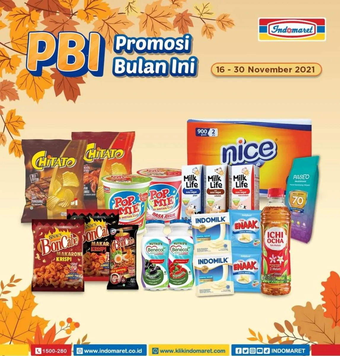Promosi Bulan Ini Indomaret 16-30 November 2021, Facial Tissue Beli 1 Gratis 1