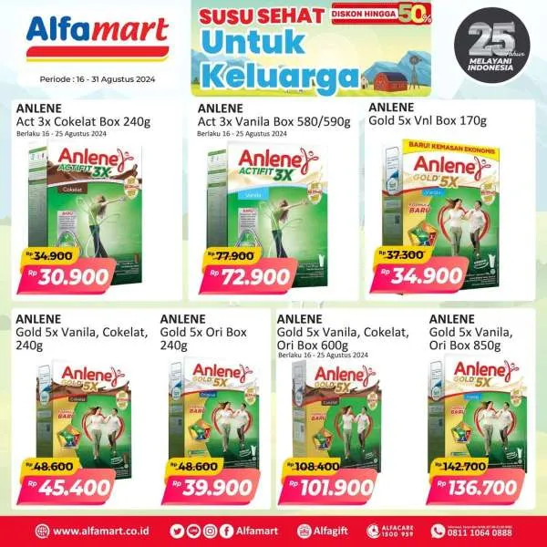 Promo Alfamart Dunia Bunda & Si Kecil Periode 16-31 Agustus 2024