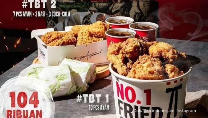 Promo BCA, Ekstra Ayam Goreng di KFC