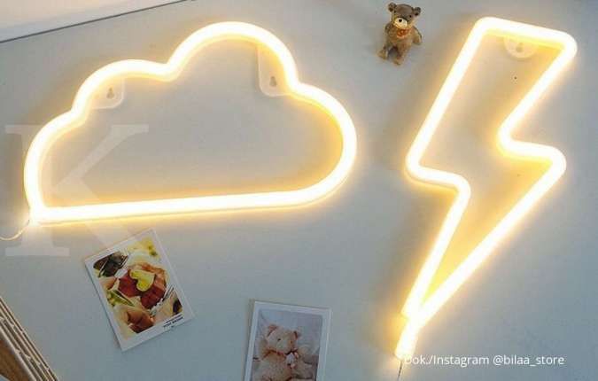 Sedang Tren, Berikut Rekomendasi Toko Lampu Neon yang Bikin Kamar Makin Keren
