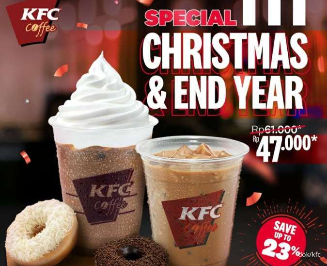 Promo KFC Special Christmas & End Year, Chicken Rp 15.000 sampai 5 Januari 2025