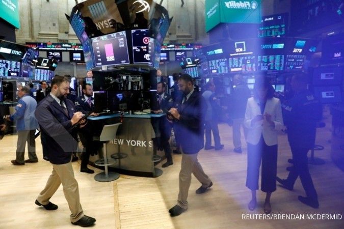 Dow Jones naik terdorong imbal hasil US Treasury 10 tahun 