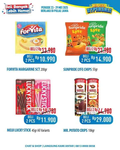Promo Hypermart Beli Banyak Lebih Hemat Periode 23-29 Mei 2025