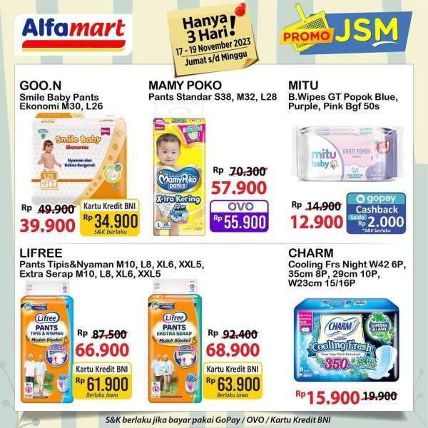 Katalog Promo JSM Alfamart Gajian Terbaru 24-26 November 2023