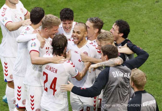 Jadwal Euro 2020 Republik Ceko vs Denmark: Kans besar Tim Dinamit kontra Lokomotiva