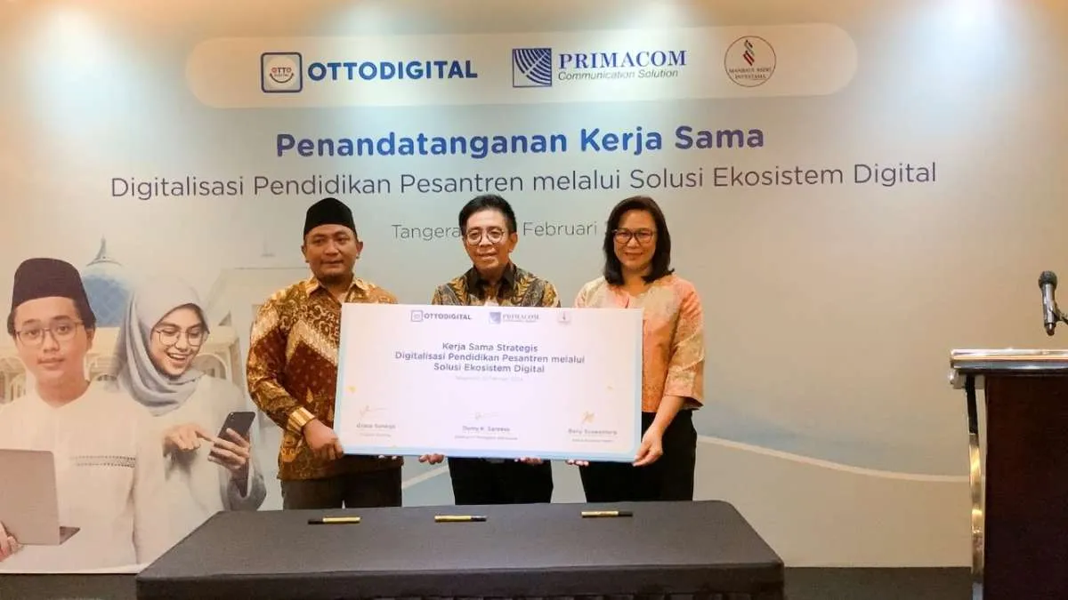 Otto Digital dan Primacom Optimalkan Ekosistem Digital di Lingkungan Pesantren
