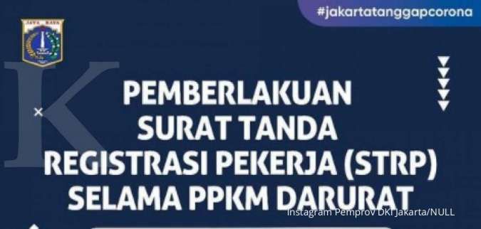 Catat! Cara mengajukan STRP di situs web JakEVO untuk keluar-masuk Jakarta  