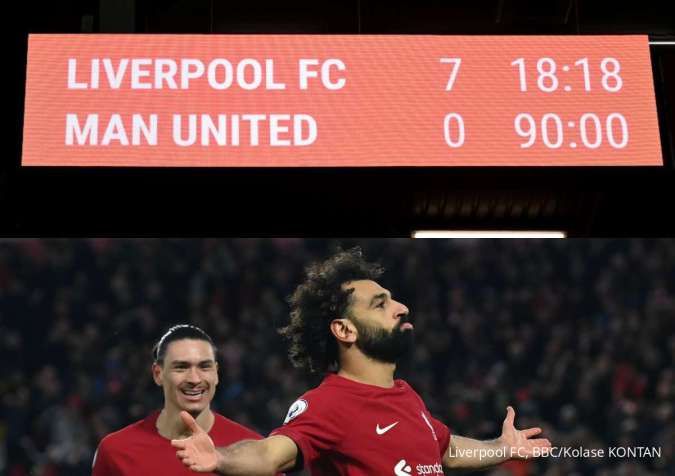 Head to Head Liverpool vs Manchester United Jelang Laga Hari Minggu (5/1/2025)