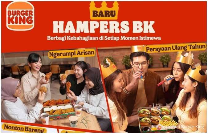 Promo Hampers Burger King Happy Setiap Momen dengan Paket Hemat Lengkap dan Nikmat