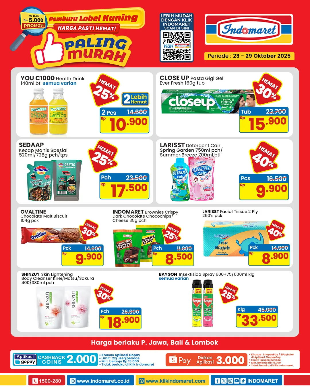 Promo JSM Indomaret Periode 24-26 Oktober 2025