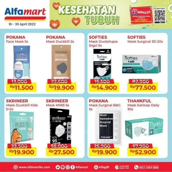 Promo Alfamart Edisi Kesehatan Tubuh Periode 16-30 April 2022