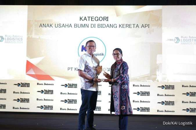 KAI Logistik Boyong Penghargaan di Ajang Bisnis Indonesia Logistics Awards