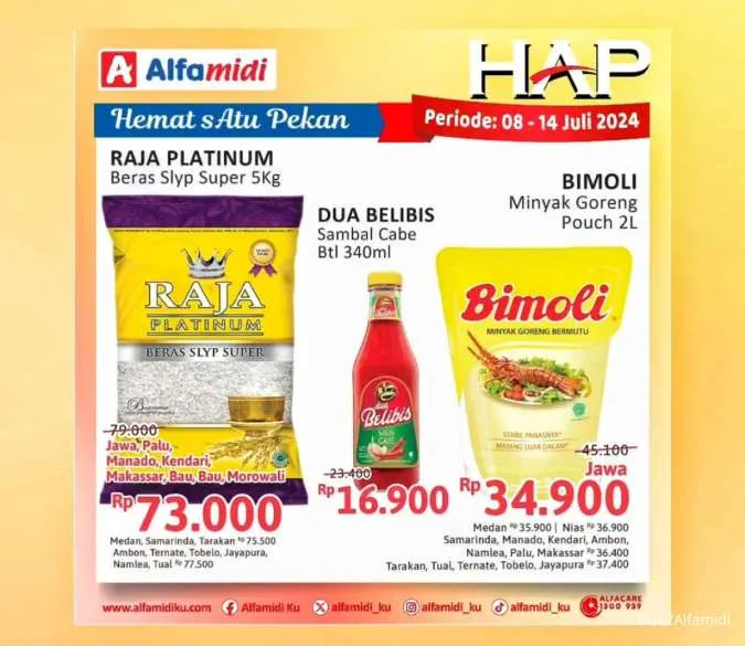 Promo Alfamidi Hemat Satu Pekan Periode 8-14 Juli 2024