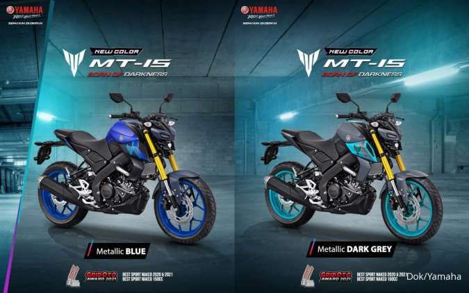 Yamaha Luncurkan Warna Baru untuk Model MT-15