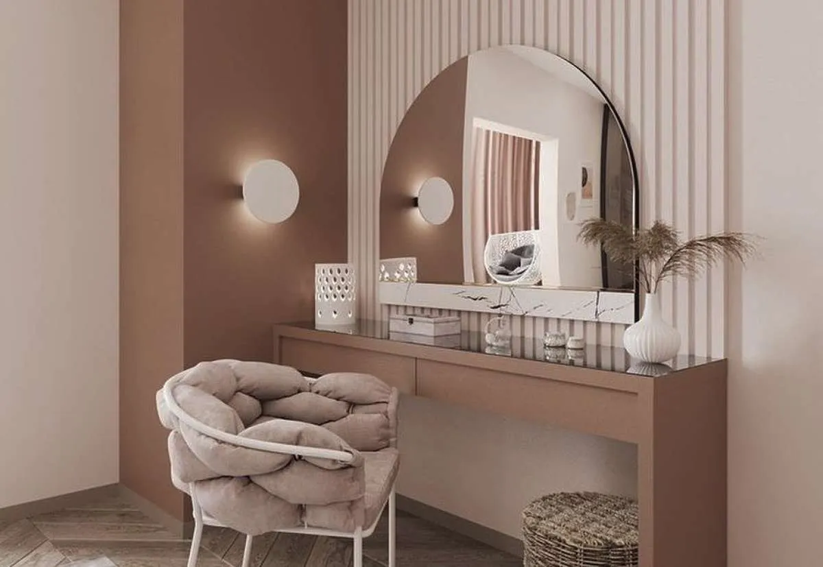 Cara Desain Meja Rias Terkini 2025 yang Modern dan Sederhana di Rumah
