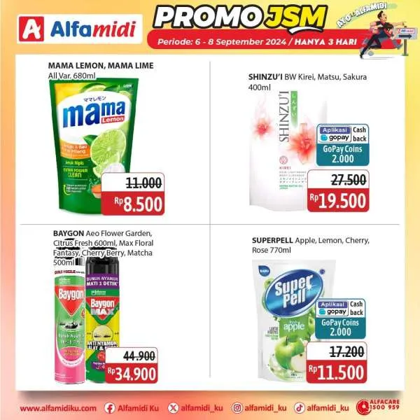 Promo JSM Alfamidi Periode 6-8 September 2024