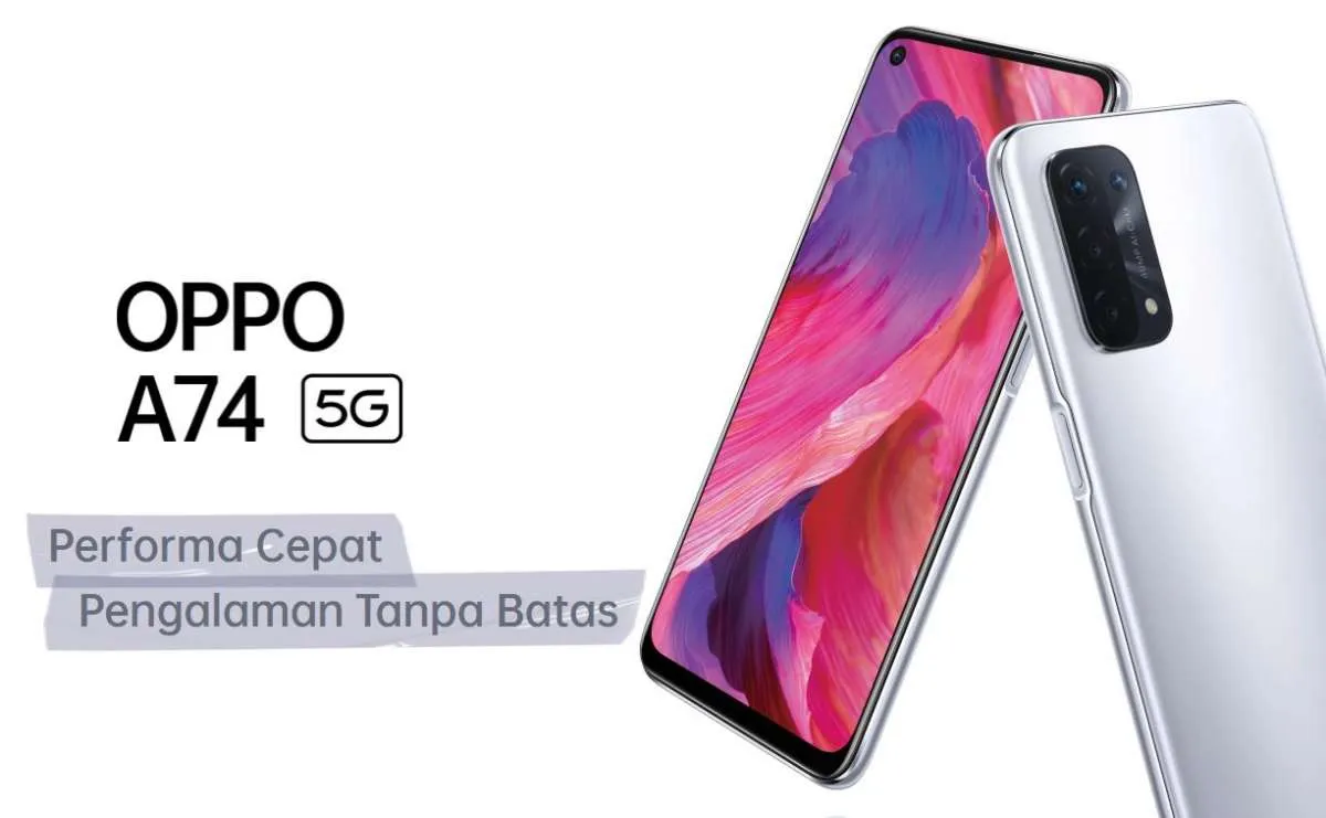 Pilihan HP 5G murah di Indonesia, harga HP OPPO A74 5G dibanderol Rp 3,7 jutaan