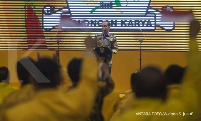 Jokowi resmi diusung Golkar di Pemilu 2019